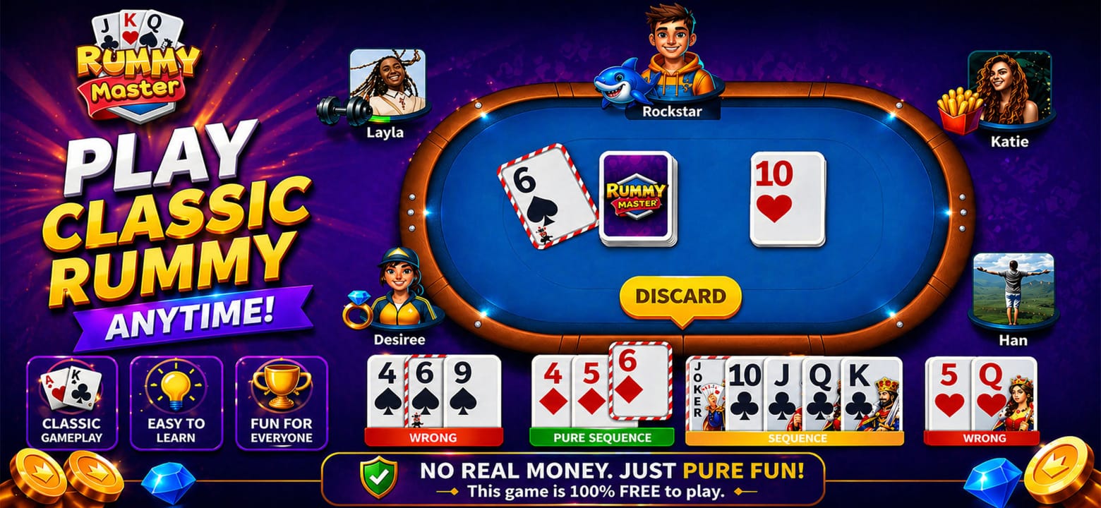 Master Rummy Rummy Master - Rummy card game- Rules, How to play, Tips & Tricks