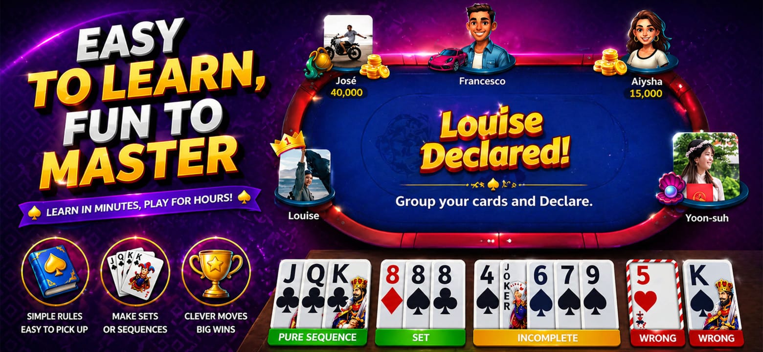 Master Rummy Rummy Master - Rummy card game- Rules, How to play, Tips & Tricks